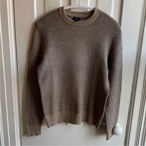 J. Crew Rugged Merino Birdseye Crewneck Sweater